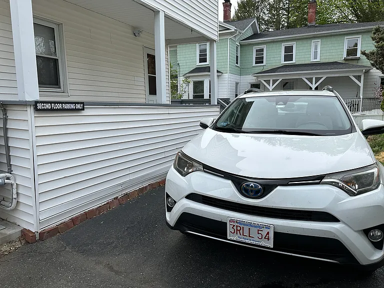 Second floor parking area.