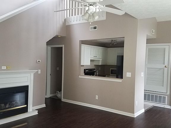 Living room with new Luxury Vinyl Floor