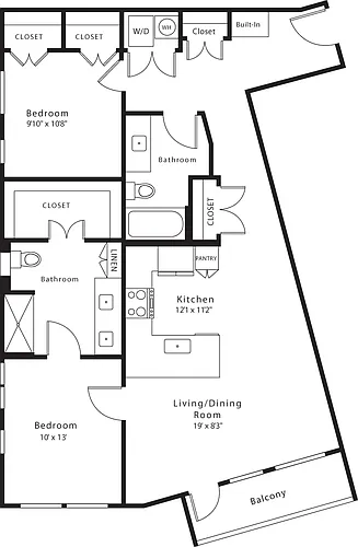Floor plan B6