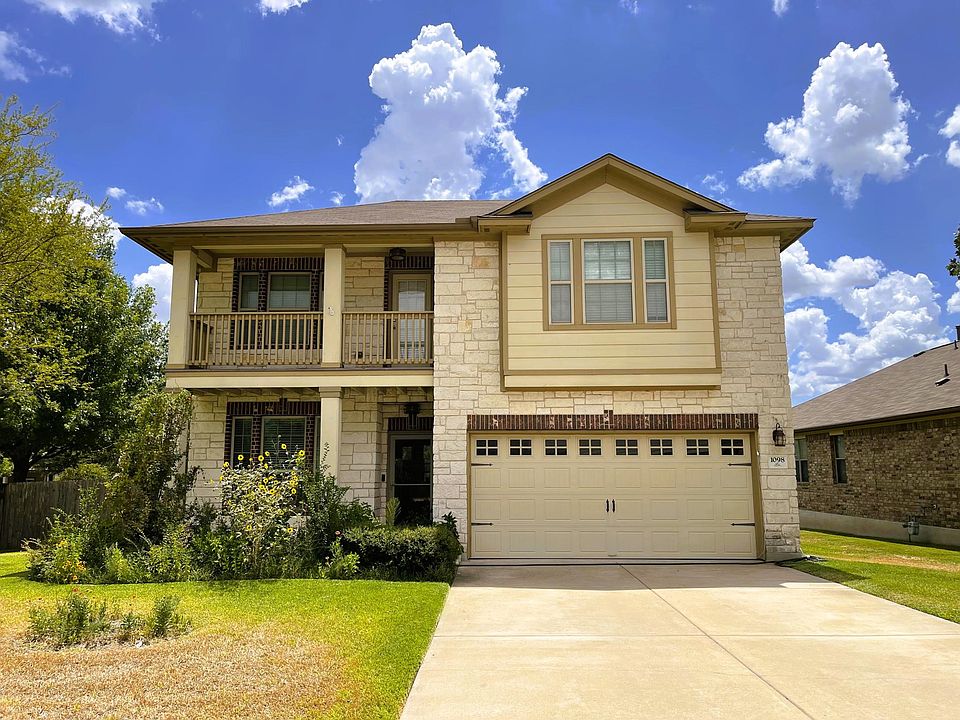 Home Front View with Two-car Garage