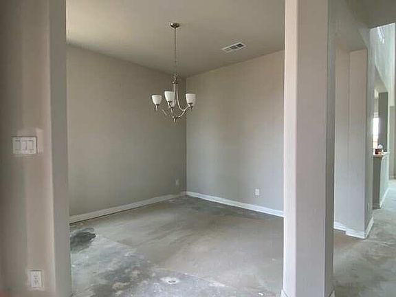 Construction progress - dining room