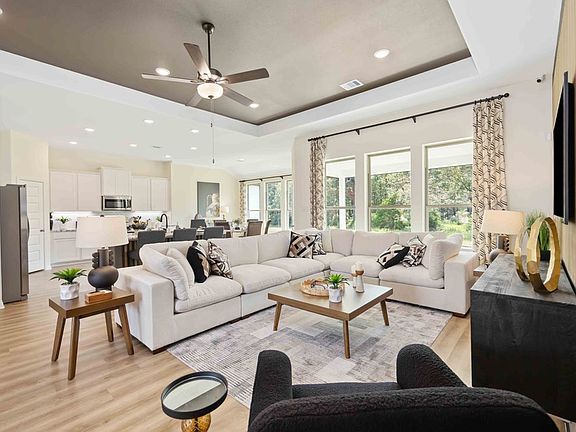 Deer Pines Model Home - Arlington Floorplan - Family Room