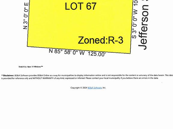 4th image of S Jefferson Street Lots 67 80 81 #&-82