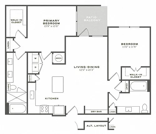 Floor plan B2