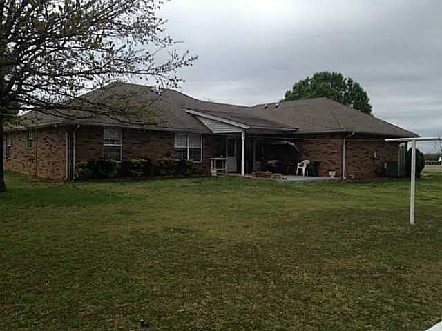 View of Back of House w/Covered Patio