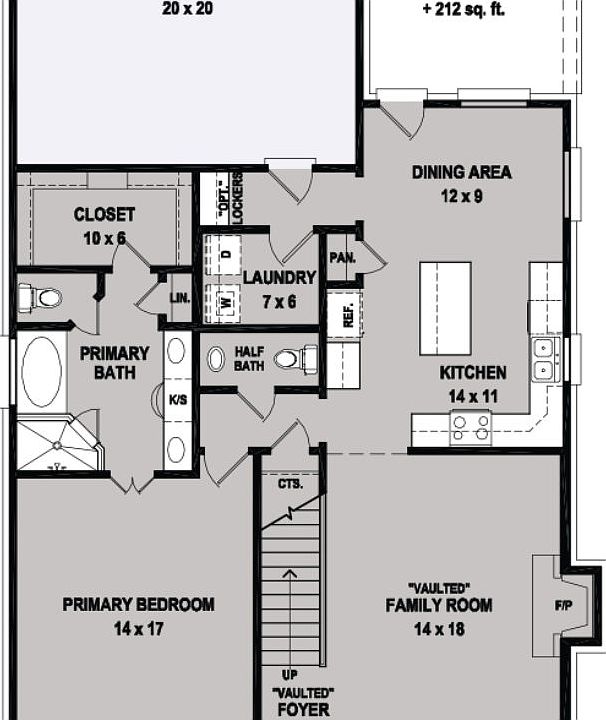 Sinclair Floorplan First Floor