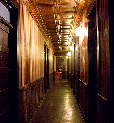 Hotel hallway