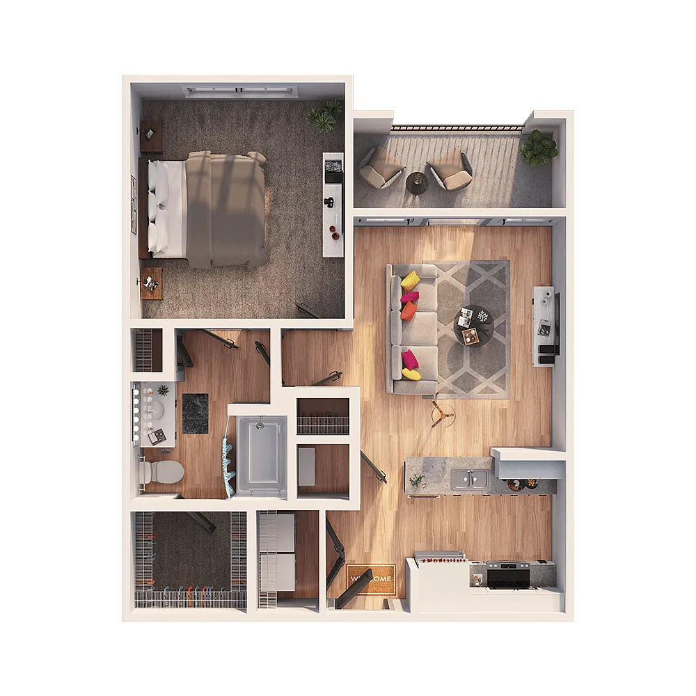 Floor plan A1