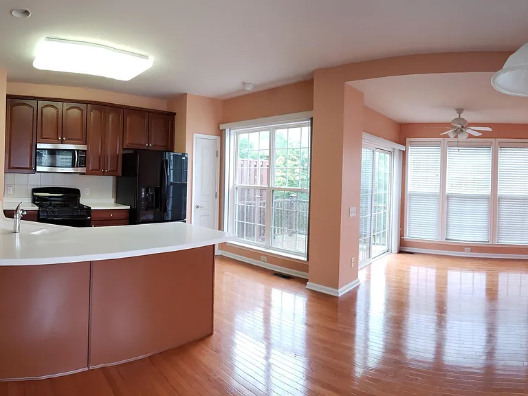 Kitchen & Sunroom.