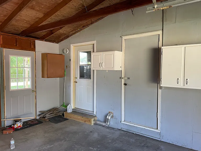 Inside Garage