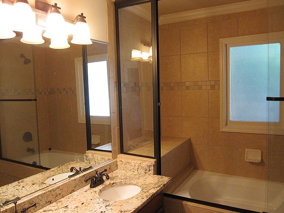 Bath with Jetted Tub/Shower Combo