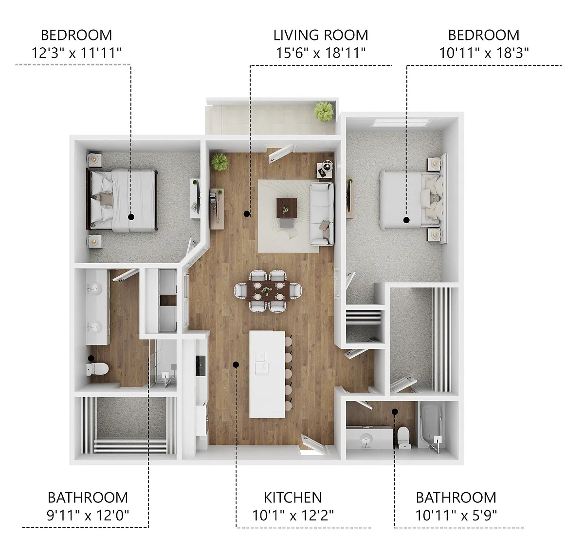 Floor plan B25