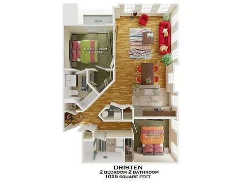 Floor plan Dristen