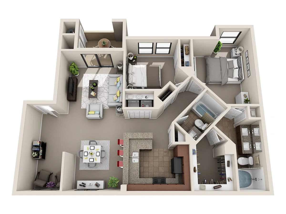 Floor plan B3 Reno