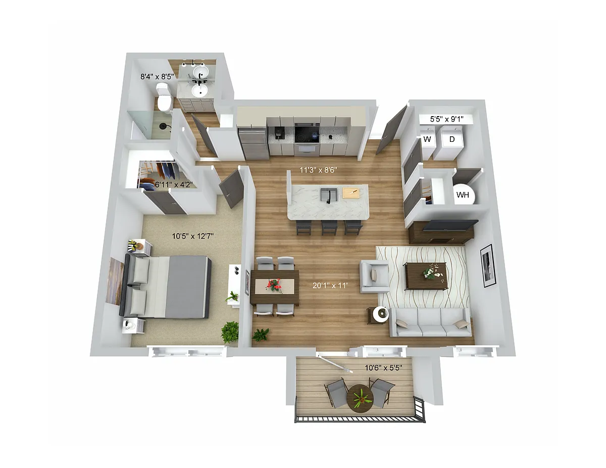 Floor plan Ballad 1.1