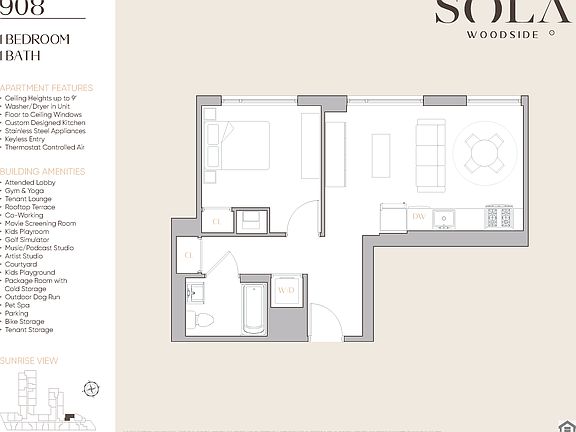 2nd image of 72-01 Queens Blvd #908