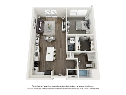 Floor plan 1B2