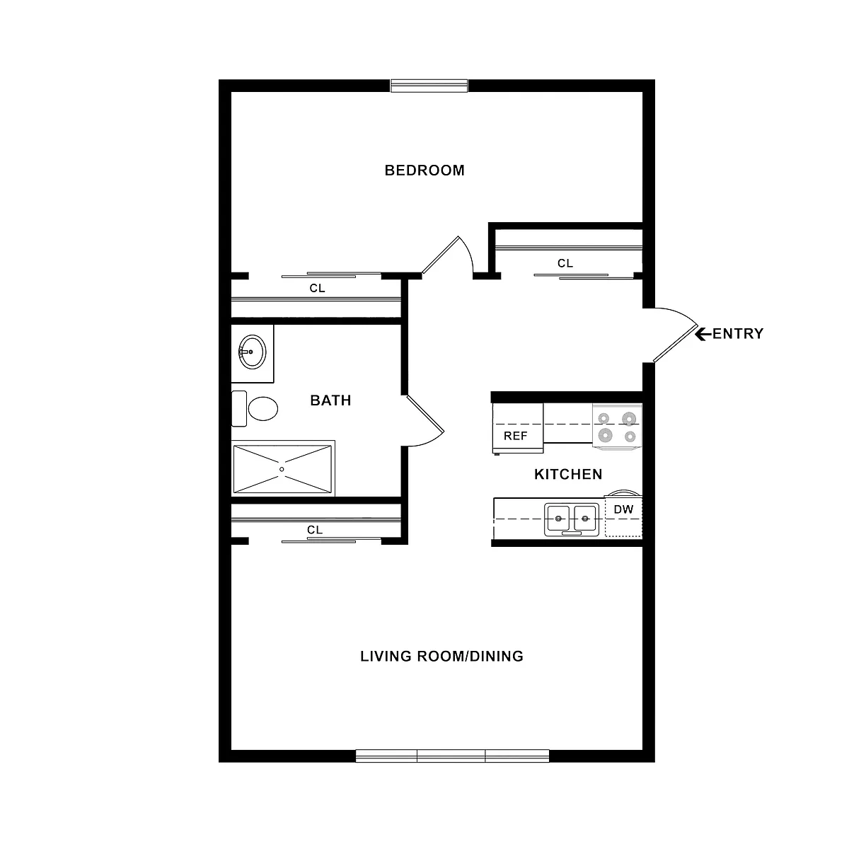 Floor plan Columbia