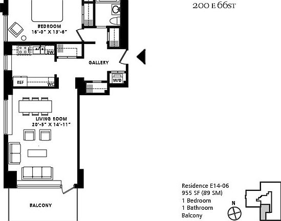 2nd image of 200 E 66th St APT E1406