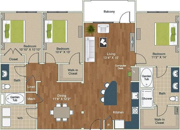 The Apartments at Palladian Place — Photo 57