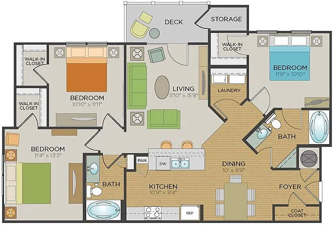 Floor plan C1