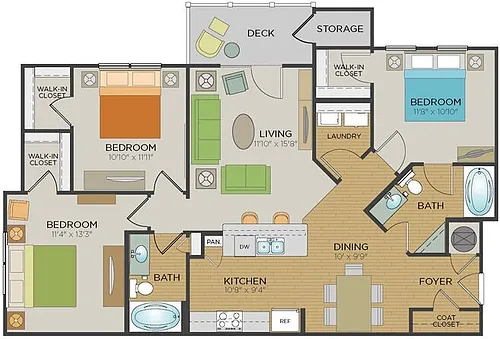 Floor plan C1
