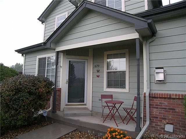 Front entrance and porch