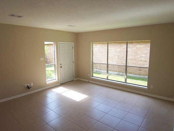 living room tiled.