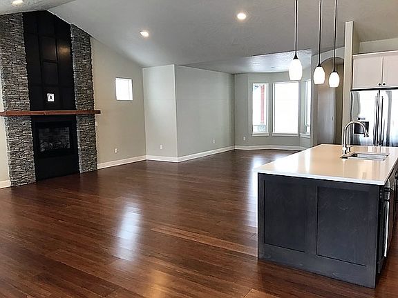 Great room & kitchen