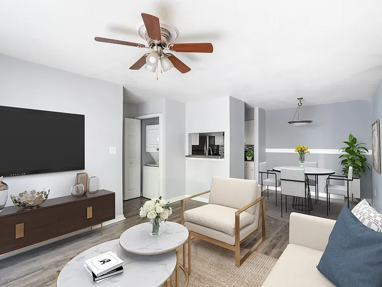 Staged Living Room