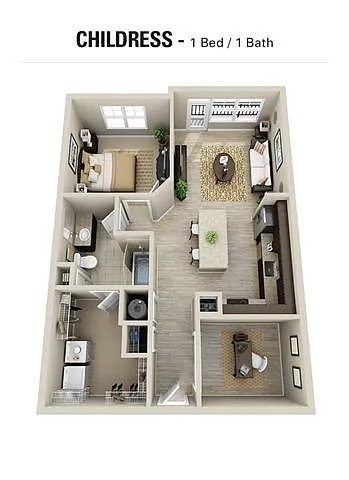 Floor plan Childress w/Den