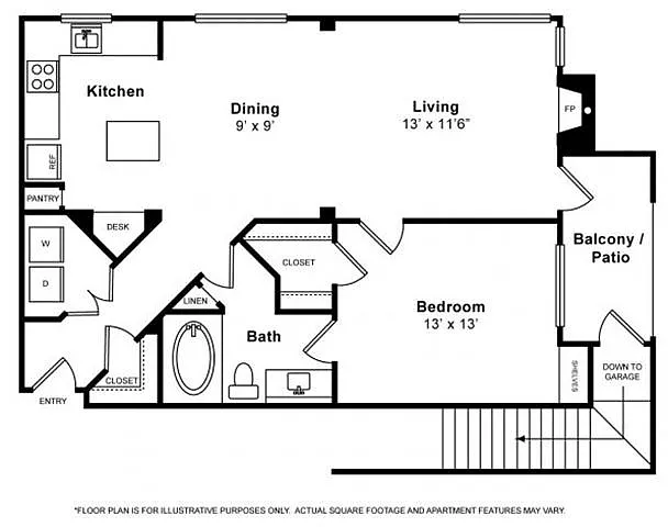Floor plan Claremont