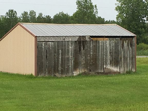 Steel 24' x 16' cement floor