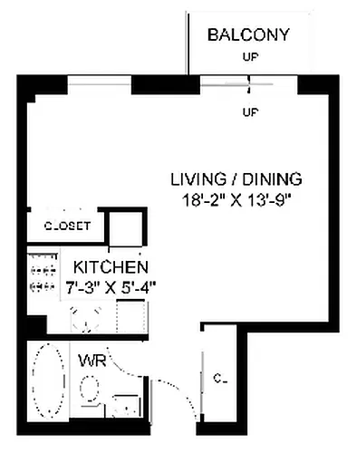 Floor plan 606