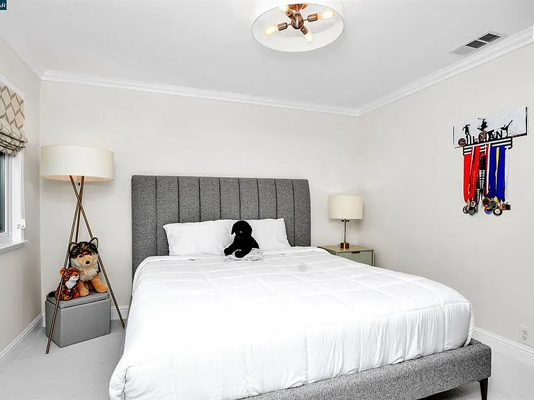 Open and Bright Bedroom #3