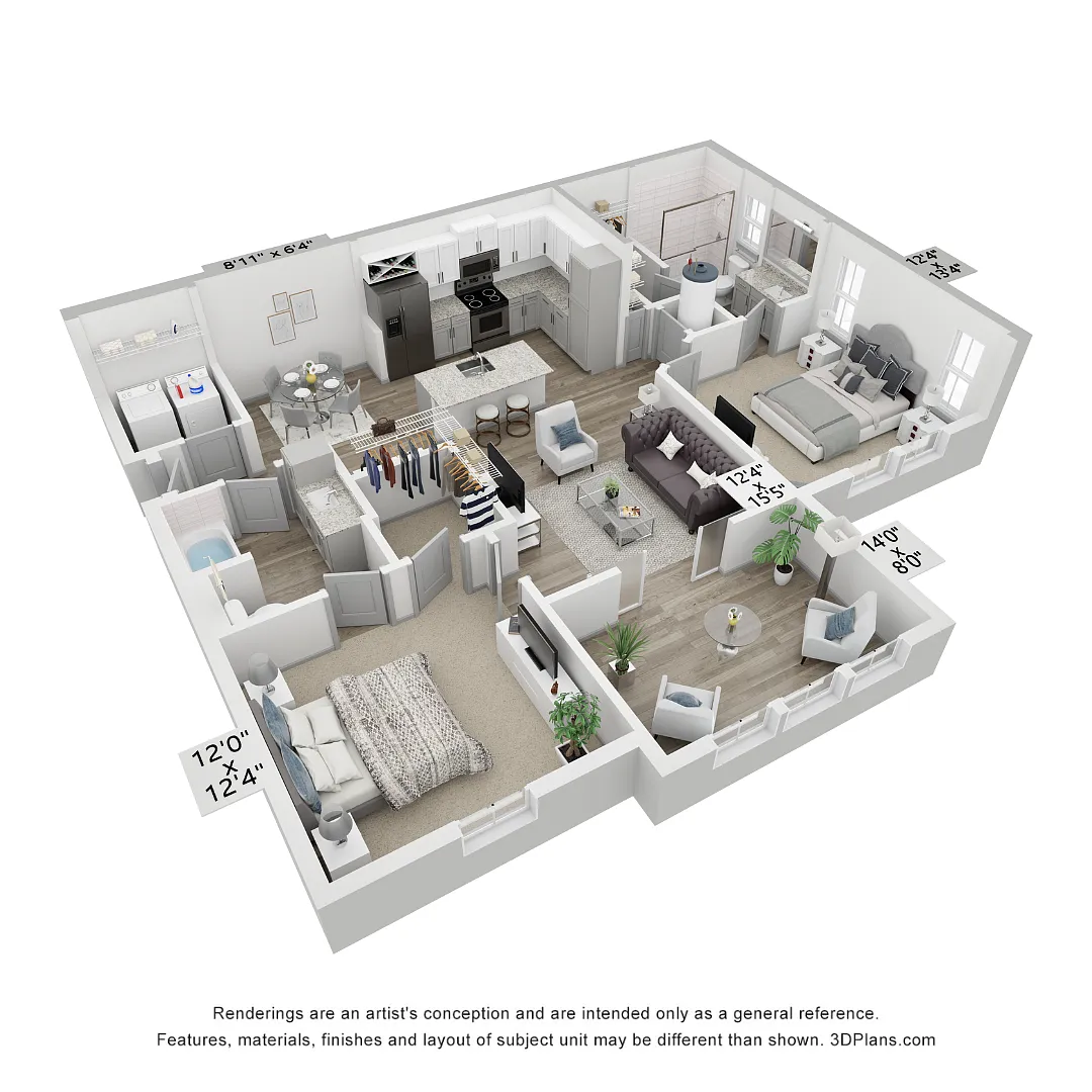 Floor plan Tranquil