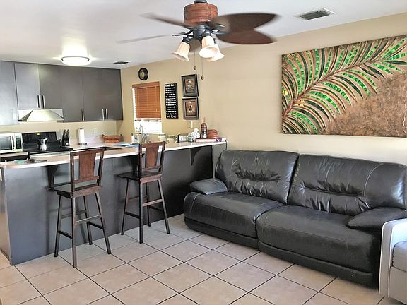 Open style living room