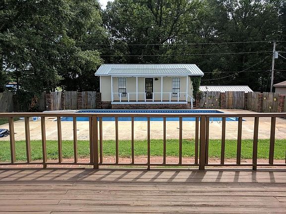 Pool House from deck