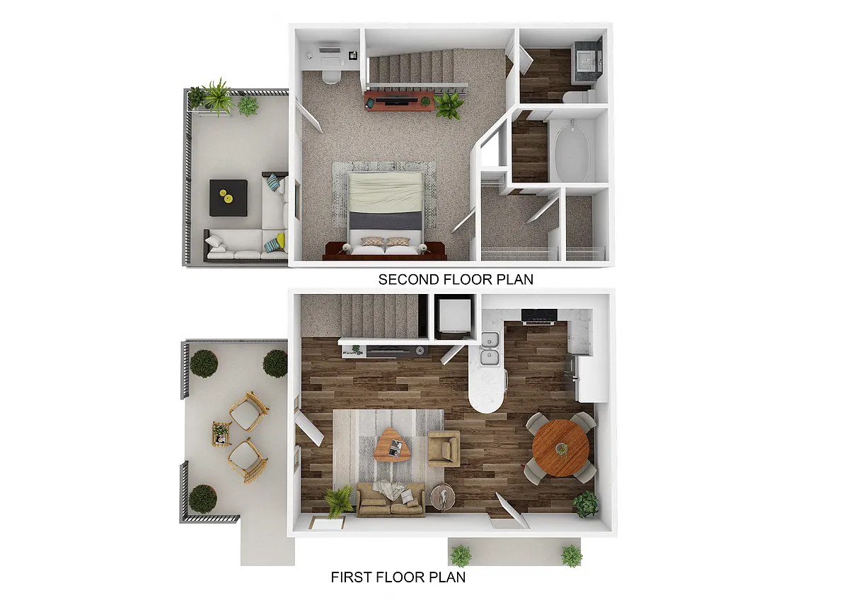 Floor plan Colonial Terrace