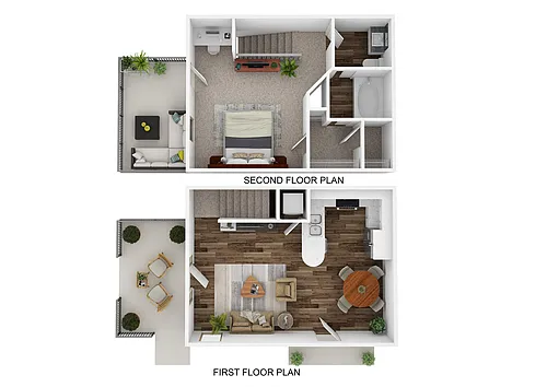 Floor plan Colonial Terrace