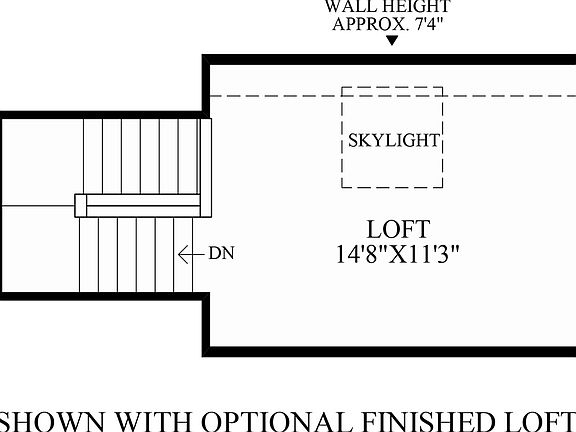 Optional Finished Loft