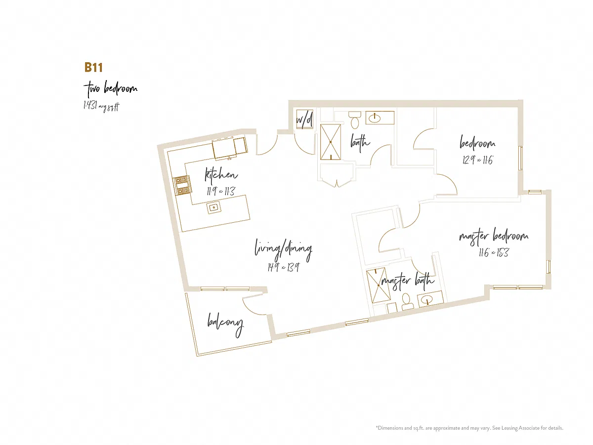 Floor plan B11