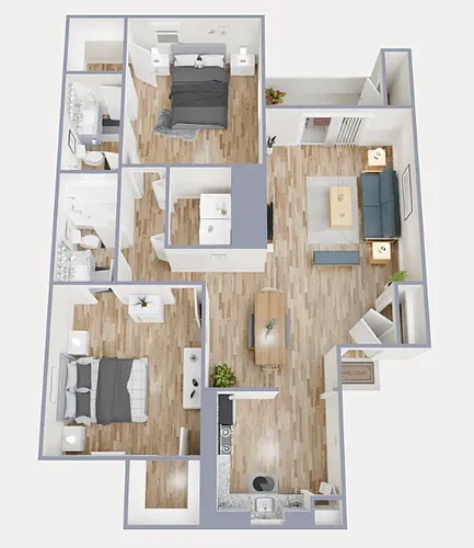 Floor plan B3