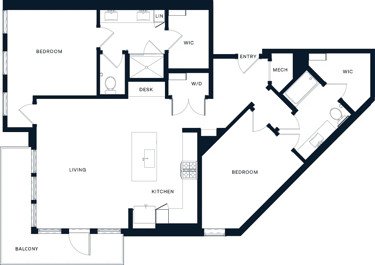 Floor plan B2F