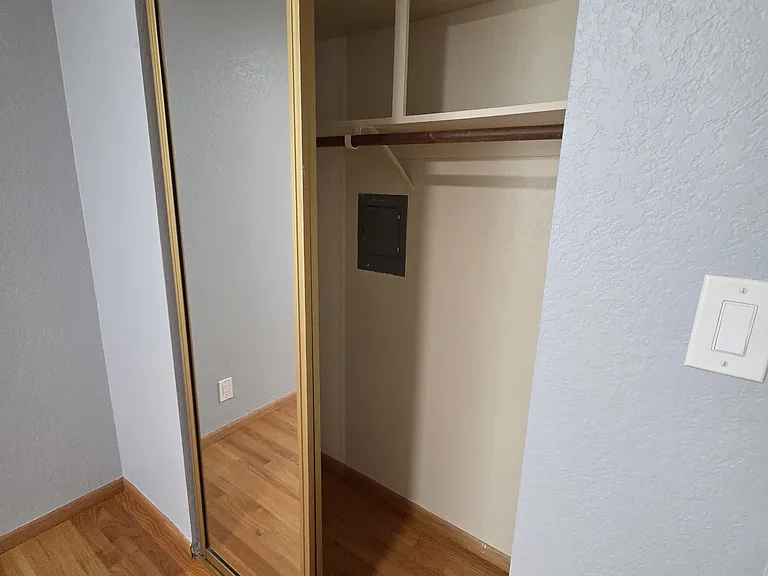 Bedroom 1: closet