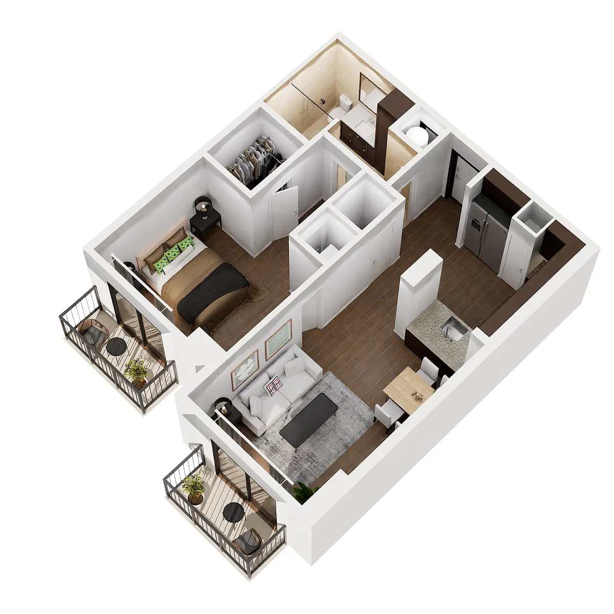 Floor plan 2A7