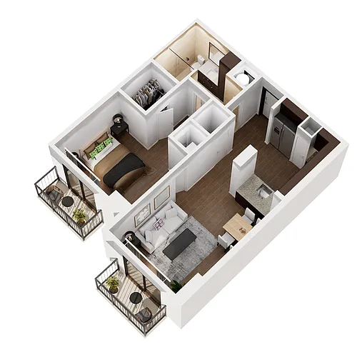 Floor plan 2A7