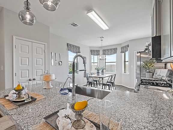 Peninsula island in kitchen