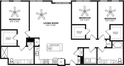 Floor plan C3