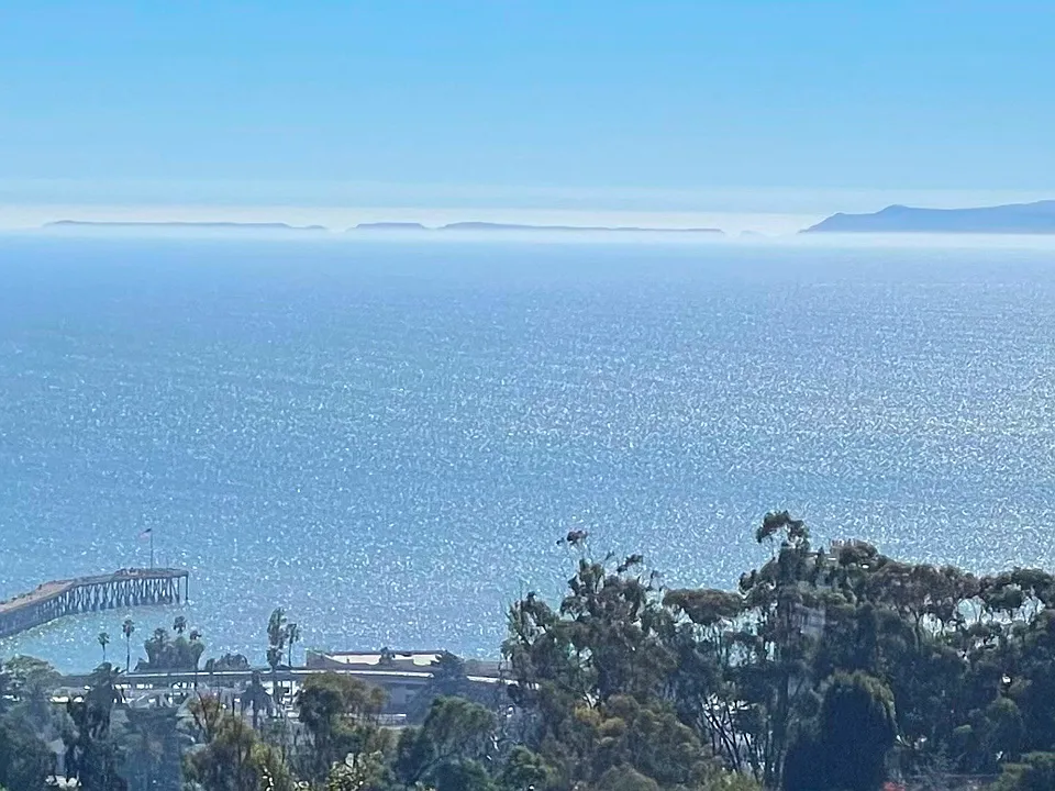 Ocean & Island views from the property